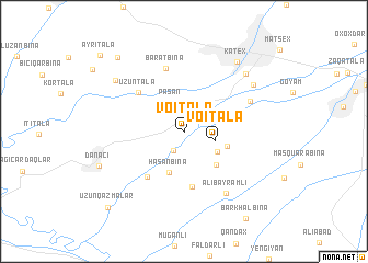 map of Voıtala