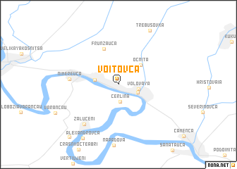 map of Voitovca