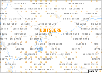 map of Voitsberg