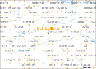 map of Voitschlag