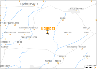 map of Voivozi