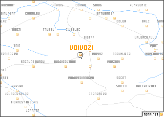 map of Voivozi