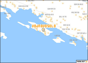 map of Vojnovo Selo