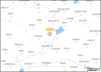 map of Voki