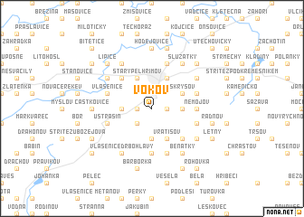 map of Vokov