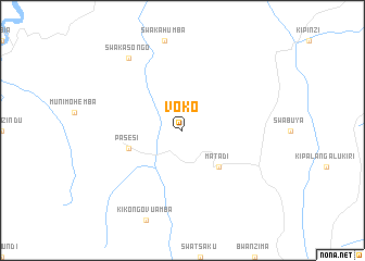map of Voko