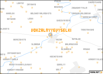 map of Vokzal\