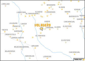 map of Voladero