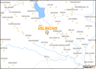 map of Volahzhīr