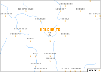 map of Volambita