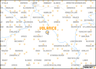 map of Volanice