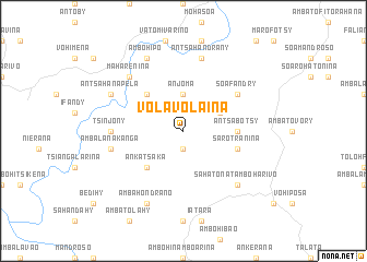 map of Volavolaina