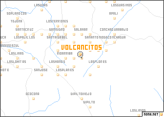 map of Volcancitos