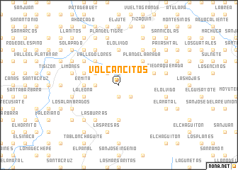 map of Volcancitos