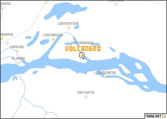 map of Volcanero