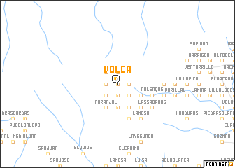 map of Volca