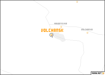 map of Volchansk