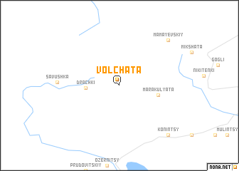 map of Volchata