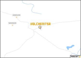 map of Volchenitsa