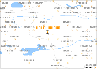 map of Volchikhovo