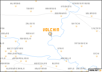 map of Volchin