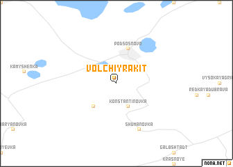 map of Volchiy Rakit