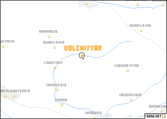 map of Volchiy Yar