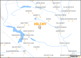 map of Volchiy