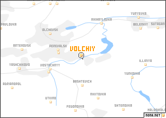 map of Volchiy