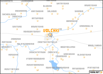 map of Volchki