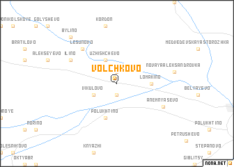 map of Volchkovo
