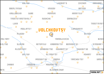 map of Volchkovtsy