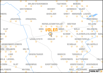 map of Volen