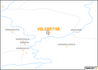 map of Volgaritsa