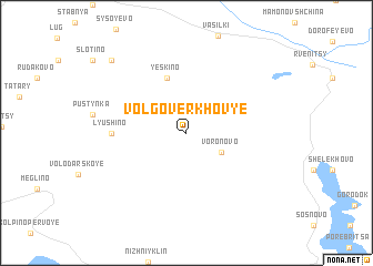 map of Volgoverkhov\