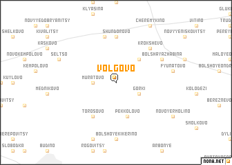 map of Volgovo