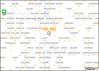 map of Volhac