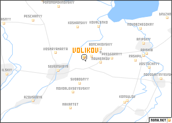 map of Volikov