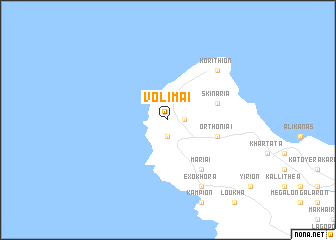 map of Volímai