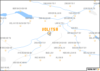 map of Volitsa