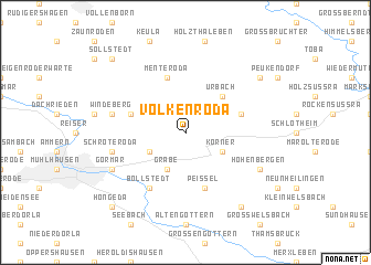 map of Volkenroda