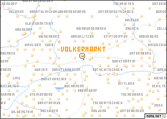 map of Völkermarkt