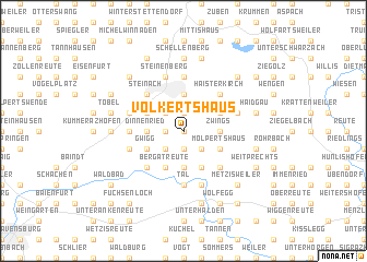 map of Volkertshaus
