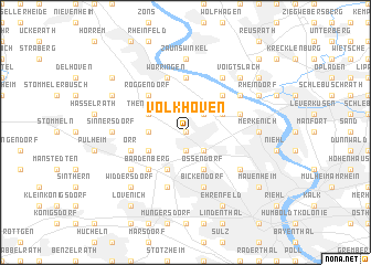 map of Volkhoven