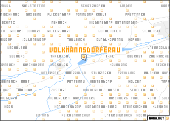 map of Volkmannsdorferau