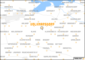 map of Volkmarsdorf