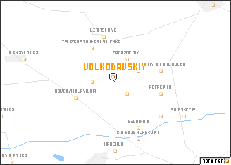 map of Volkodavskiy