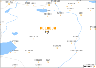 map of Volkova