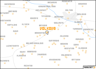 map of Volkova