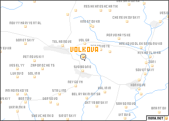 map of Volkova